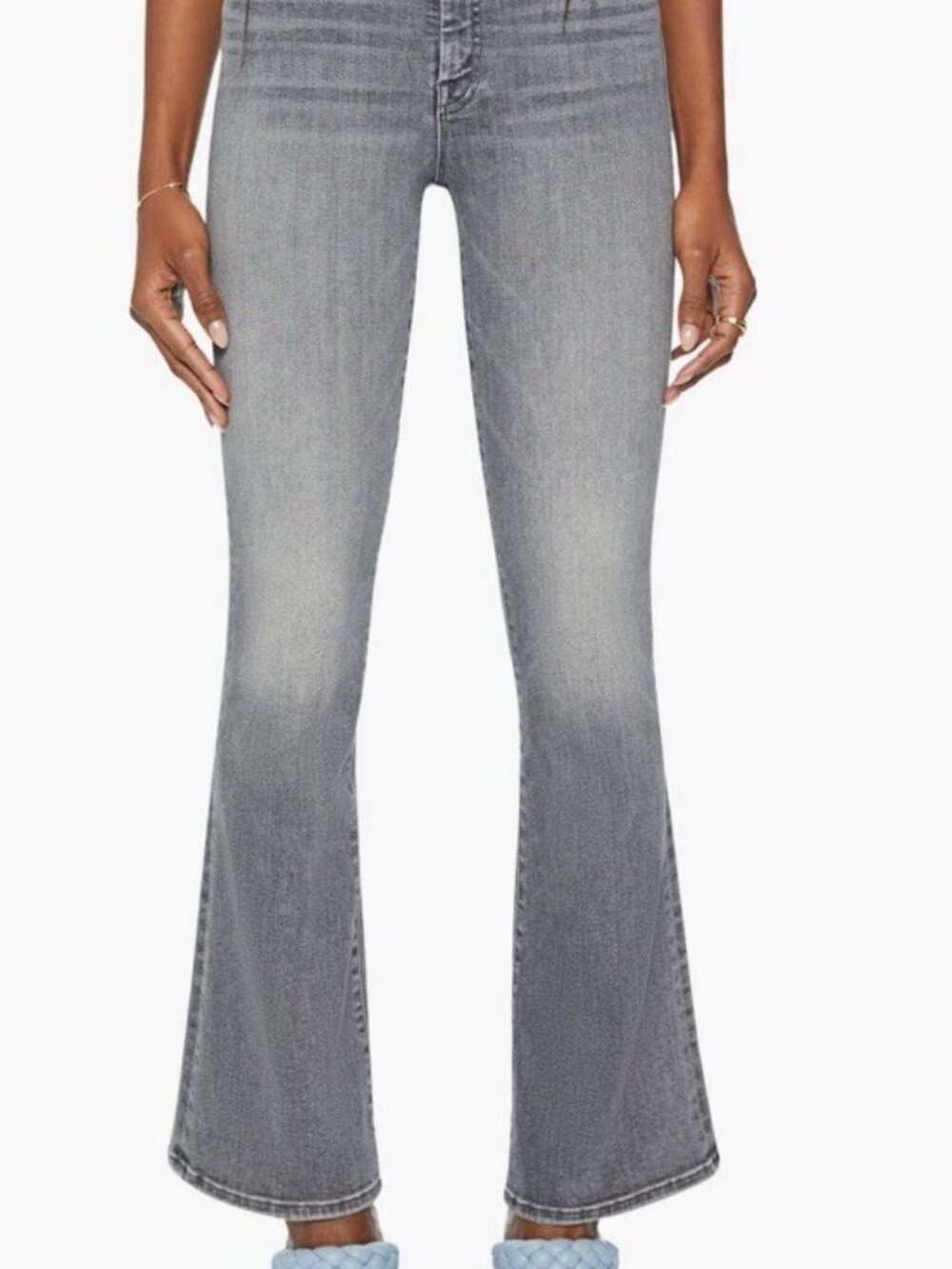 Mother High Waist Weekender Skimp Flare Jeans size 26